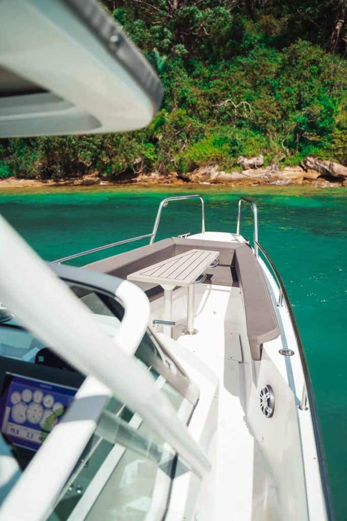 boat in water