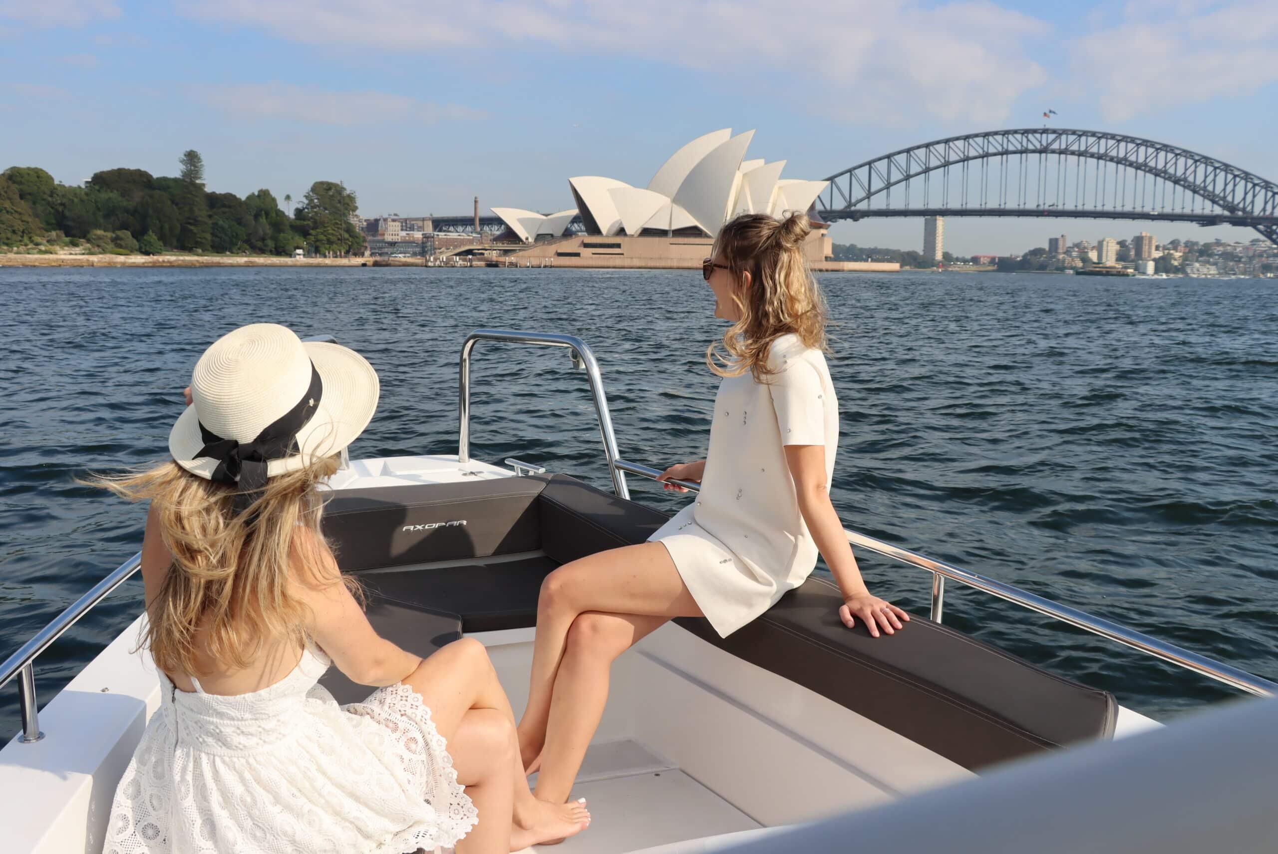 The sports cruiser available for licensed self-drive hire from Mosman