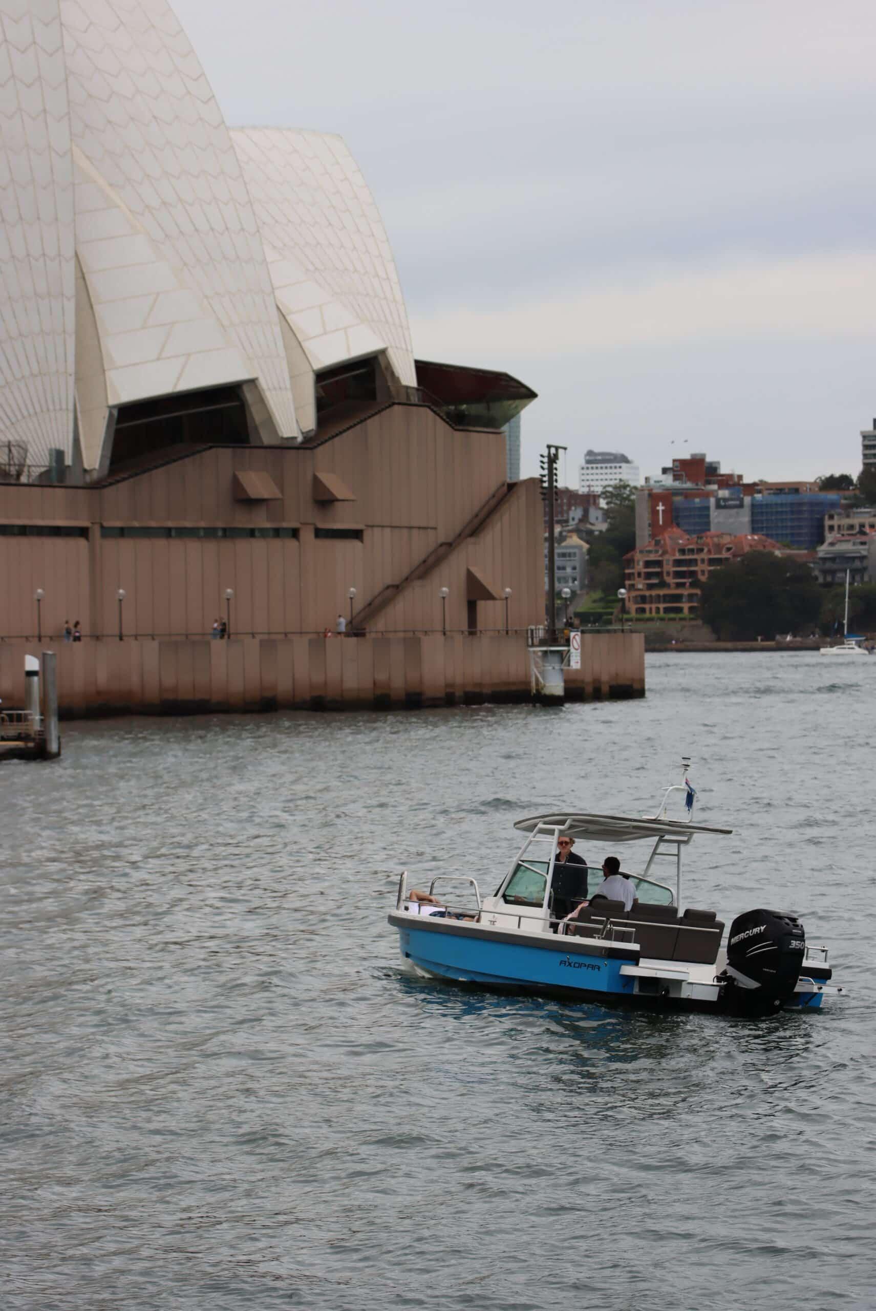 The Coral day boat, hired without a licence and taken to Manly